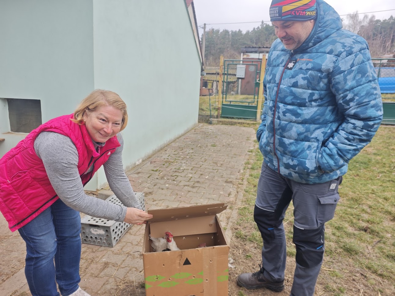 kmotři Horákovi farma Kapsa
