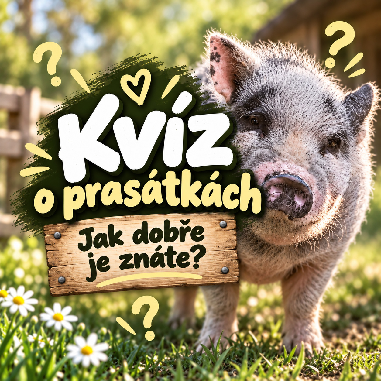 Kvíz o prasátkách