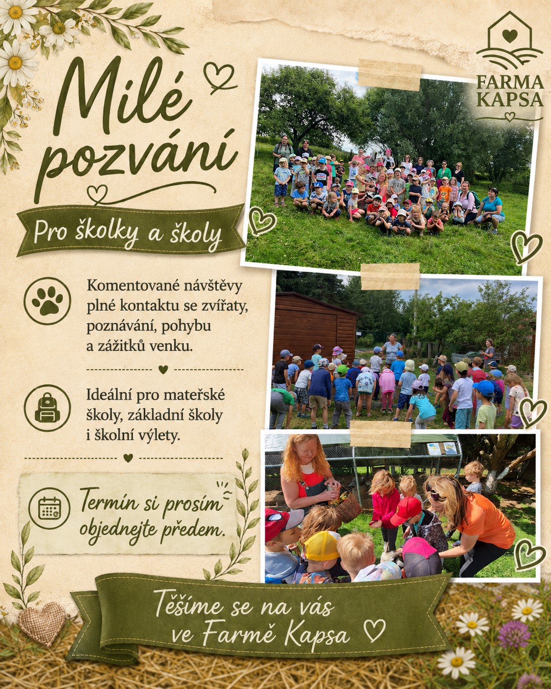 Pro školy, školky
