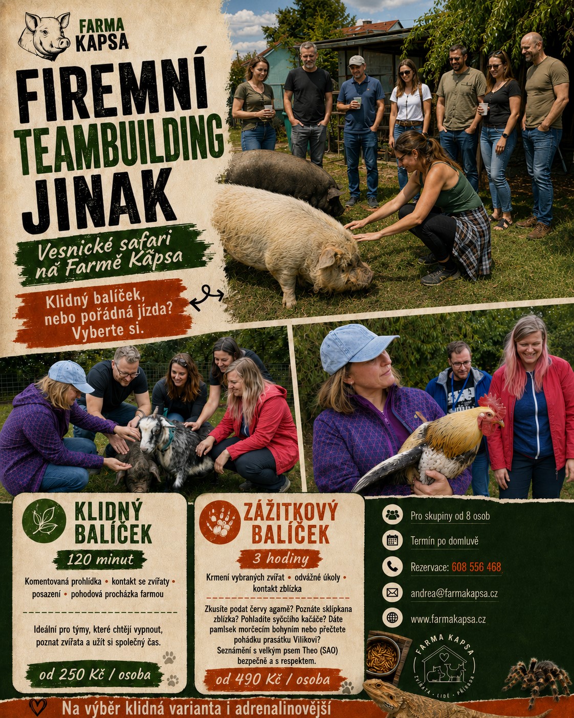 Teambuilding pro firmy