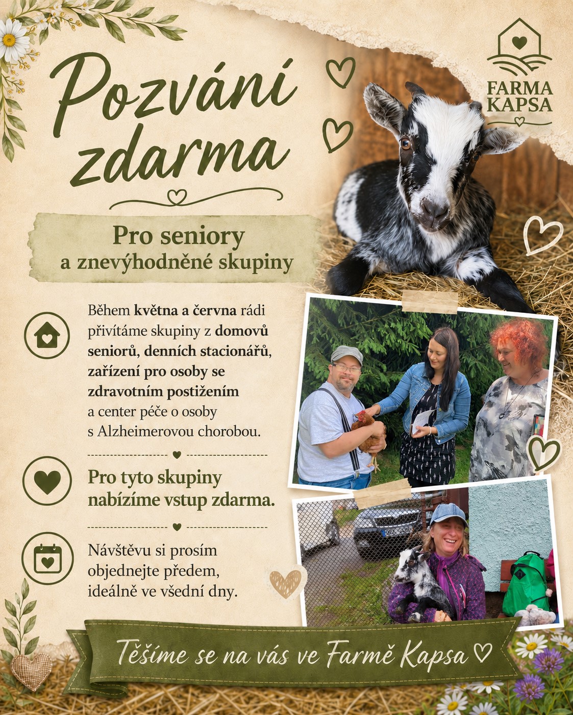 Návštěvy zdarma